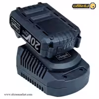 ست باتری لیتیومی و فست شارژر شپخ 20 ولت مدل SK2.0-20ProS
