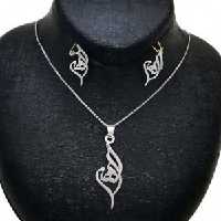 نیم ست نقره الهه