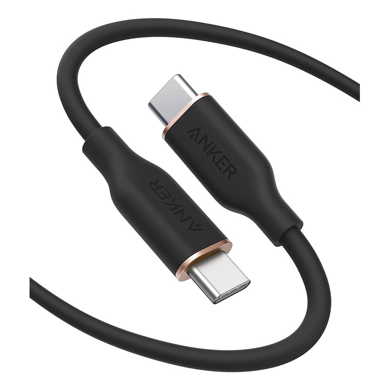 کابل تبدیل تایپ سی به تایپ سی انکر مدل A8553 PowerLine III Flow طول 1.8 متر