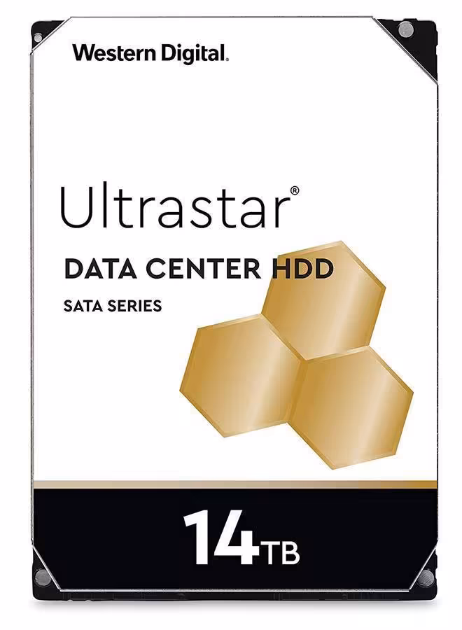 هارد دیسک اینترنال وسترن دیجیتال مدل Ultrastar ظرفیت 14 ترابایت