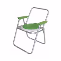 توالت فرنگی تاشو مبله مدل آلومینیومی