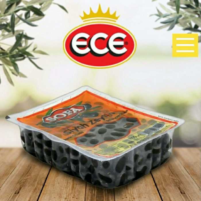 زیتون سیاه سفره ای SOFA  ترکیه درجه 1 و مرغوب 800 گرم وکیوم