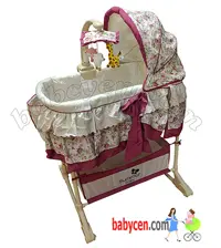 تخت و گهواره نوزاد و تخت کنار مادر 4 کاره سیمپلیسیتی  سامر  Summer Baby simplicity  Bassinet Cradle