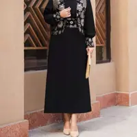 کت سارافون زنانه اسکاچی و تافته دوزی ست کت و سارافون زنانه 