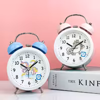 ساعت رومیزی زنگ دار روان گرد طرح يونيکورن