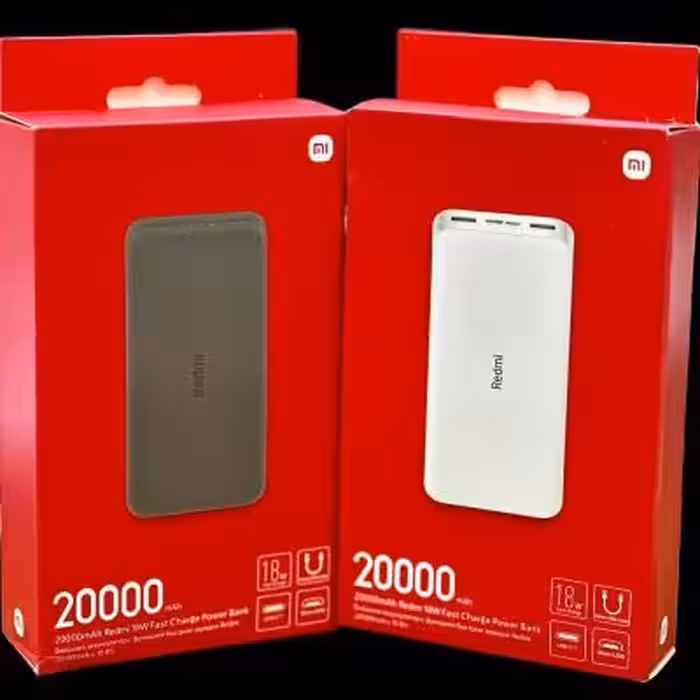 پاوربانک شیائومی 20هزار REDMI اورجینال فست شارژ 20000mAh