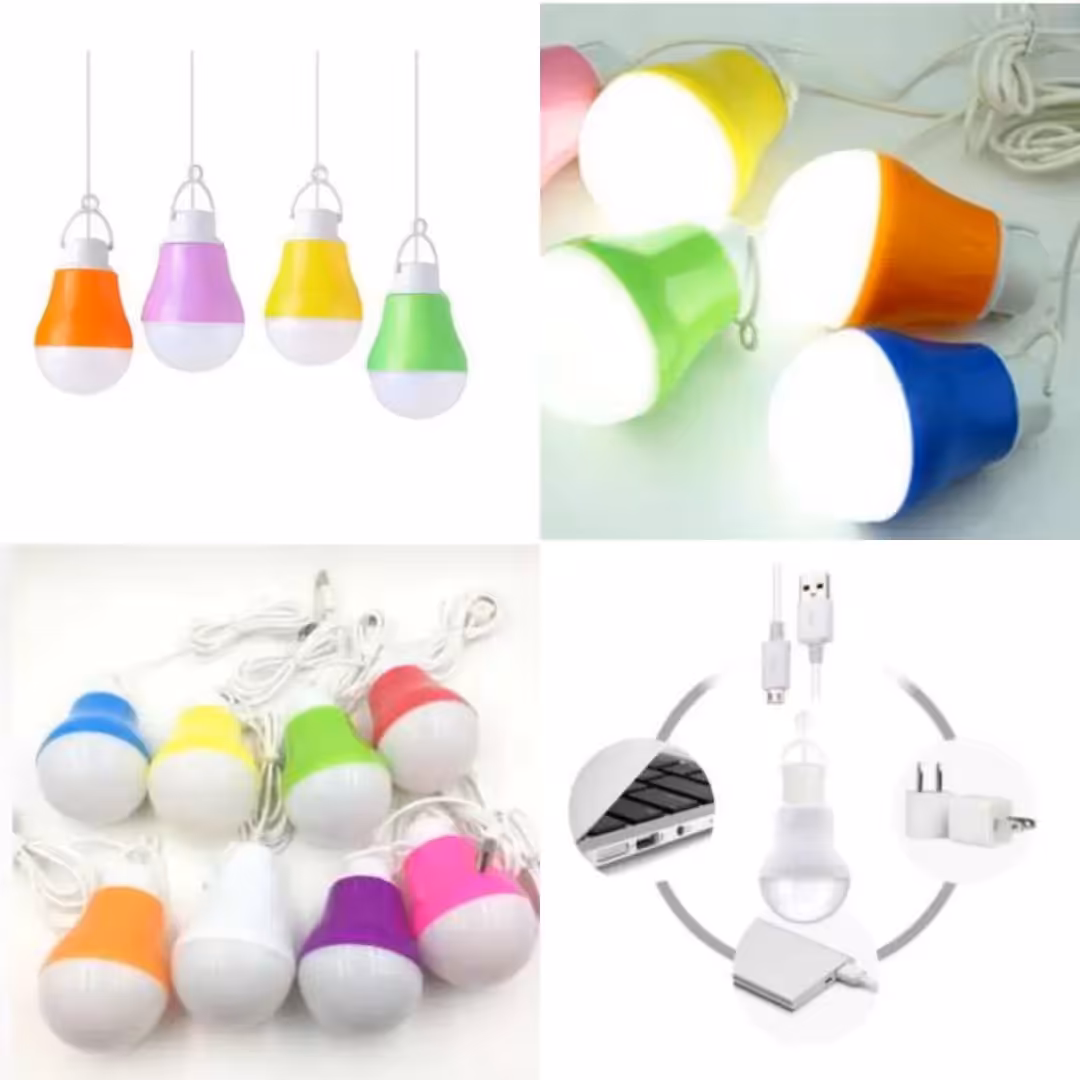 لامپ اضطراری مسافرتی چراغ مسافرتی کابل ucb روشنایی نور بسیار عالی