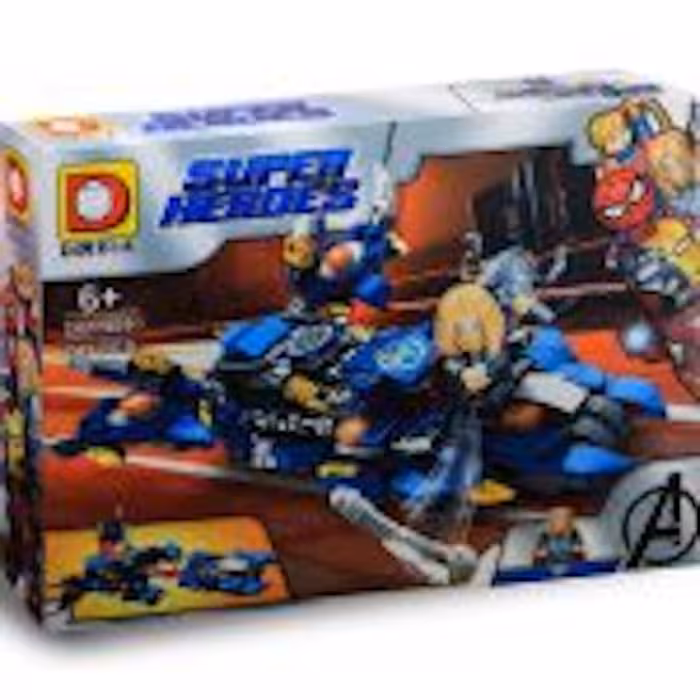 لگو اسباب بازی تور با ماشین قهرمانان -700- DLP909