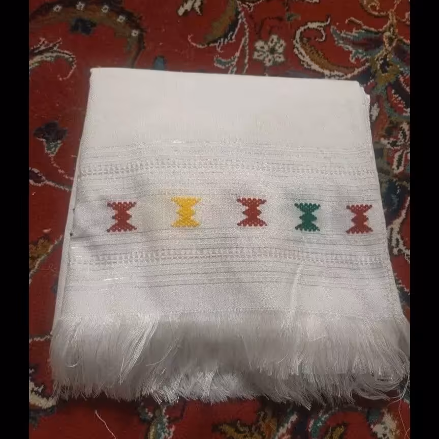 حوله حمام گلدوزی