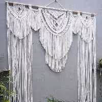 پرده مکرومه کد 07