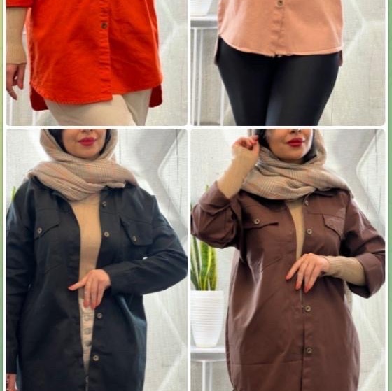 مانتو کتان استانبول درجه یک شیک 
