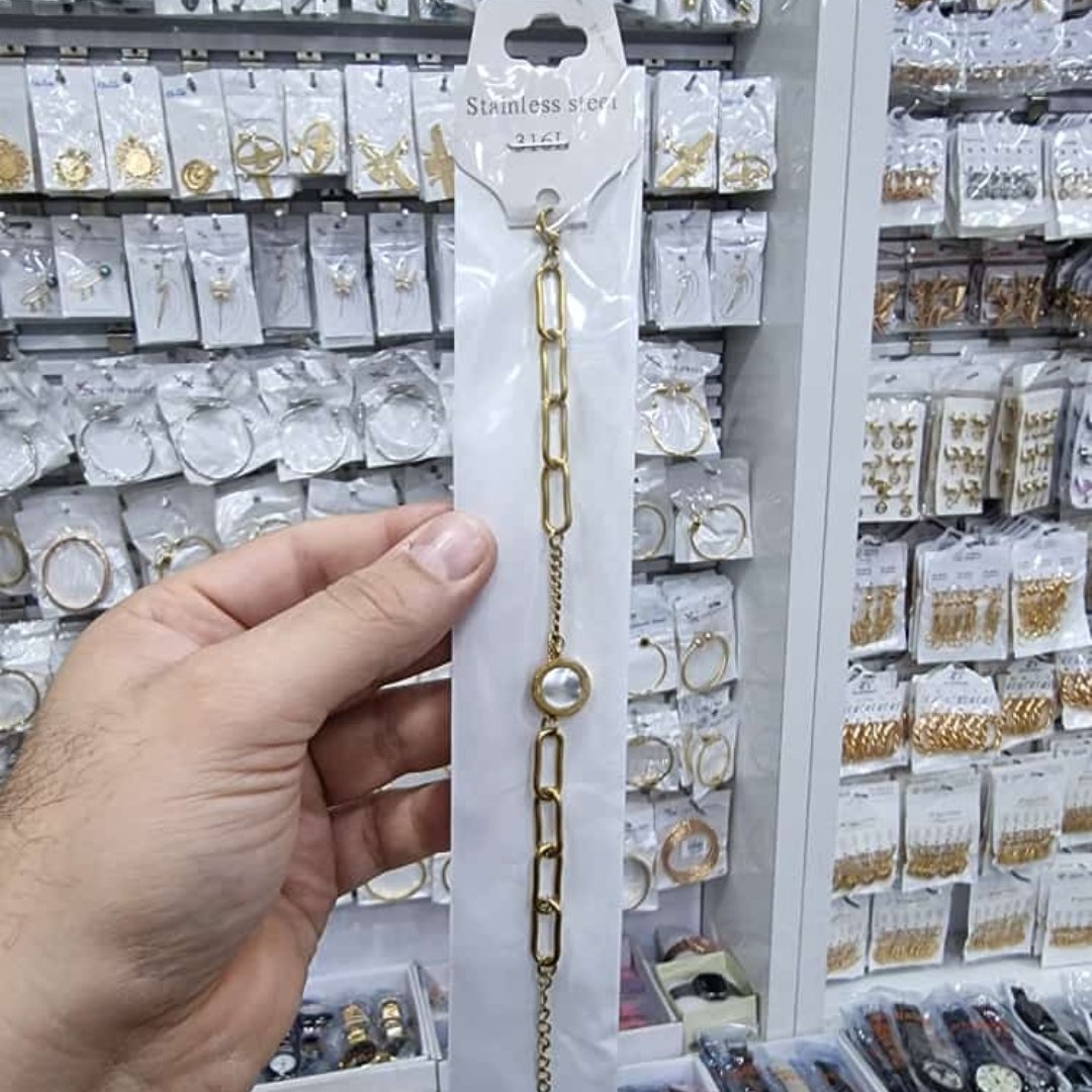 دستبند بسیار زیبا رنگ ثابت