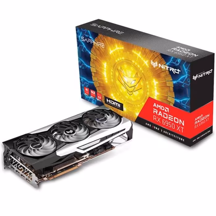 کارت گرافیک سافایر  مدل NITRO  AMD RX 6950 XT 16GB حافظه 16 گیگابایت
