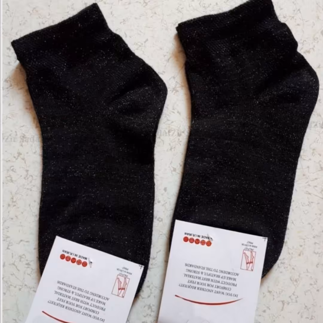 جوراب لمه مشکی