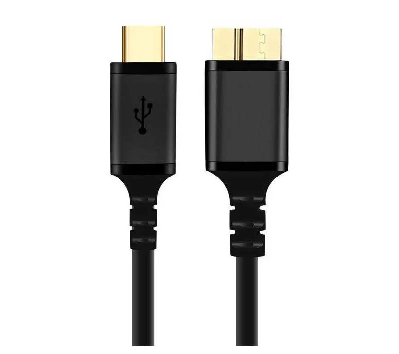 کابل هارد تبدیل USB-C به microB کی نت پلاس مدل KP-C2008 طول 06 متر