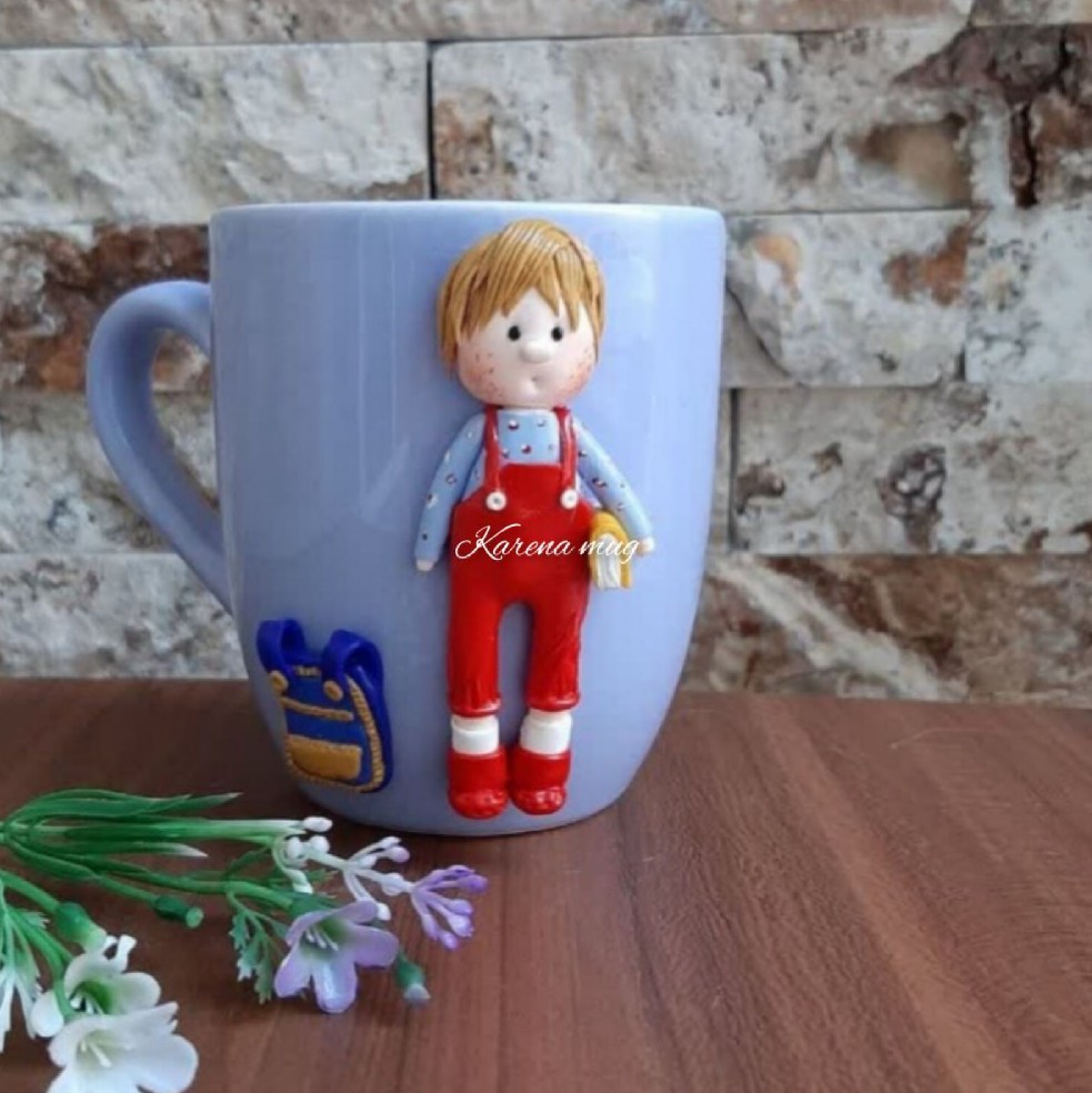 ماگ پسر کنجکاو