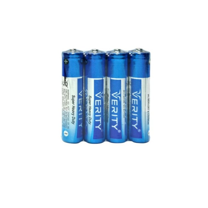 باطری باتری قلمی بسته شرینک 4 عددی مارک وریتی Verity 