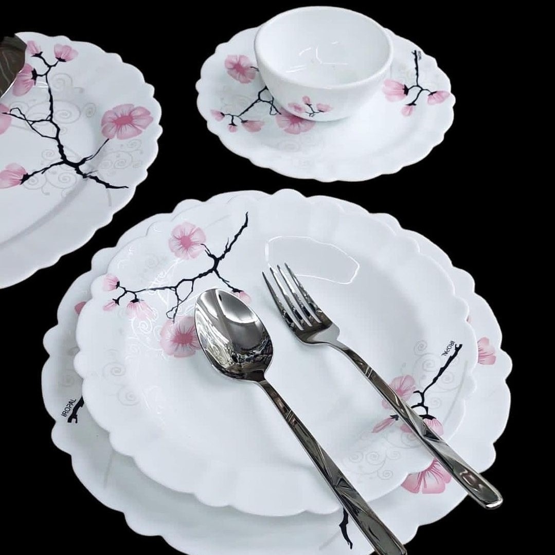 سرویس آرکوپال 25 پارچه روشنک صورتی ارسال رایگان