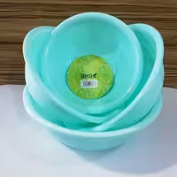 لگن 4 تایی پلاستیک تاپکو سبک و مقاوم و کاملا کاربردی دارای برچسب سیب سلامت