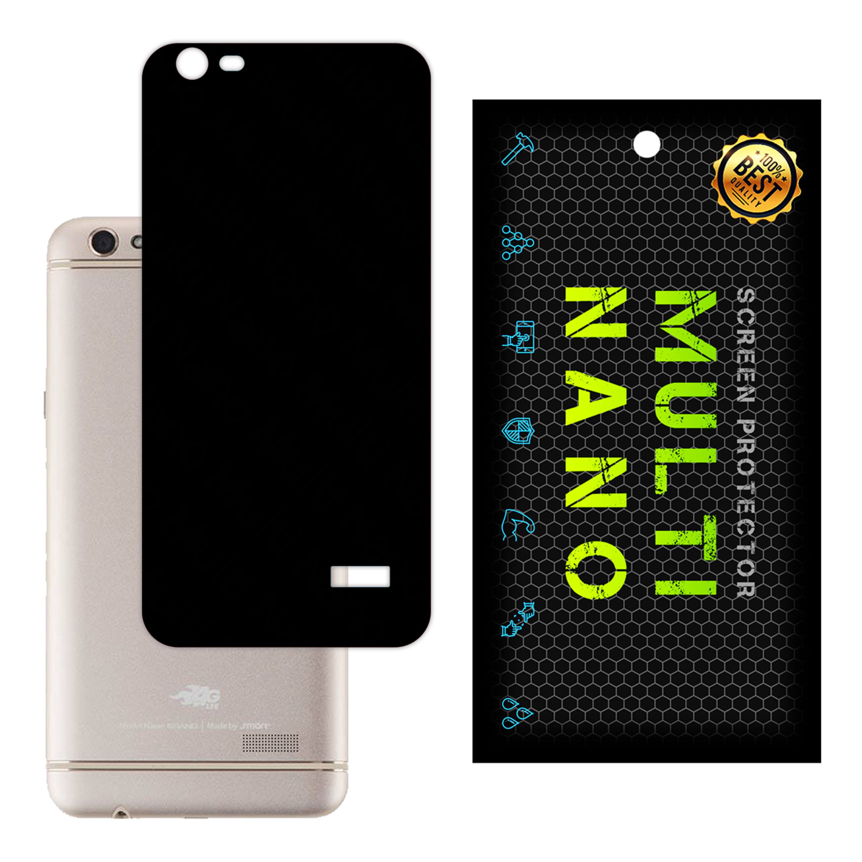 برچسب پوششی MultiNano مدل X-F1M-Black برای پشت  مویایل اسمارتGrand 