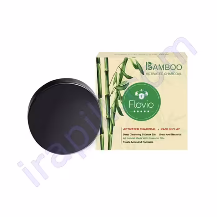 صابون ذغال فعال بامبو فلوویو 100 گرم