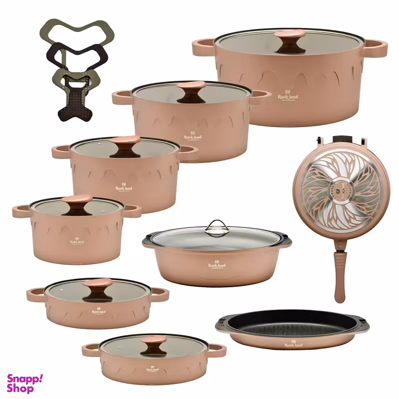 سرویس پخت و پز 21 پارچه راکلند کد 800104