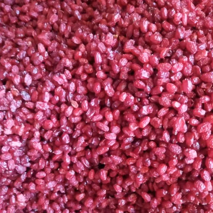 زرشک پفکی اعلا در بسته های 200گرمی خوش طعم