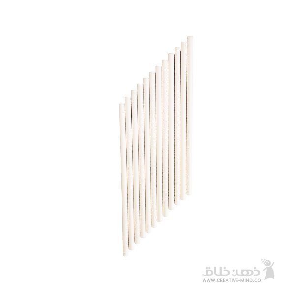 چوب پاپ کیک سفید