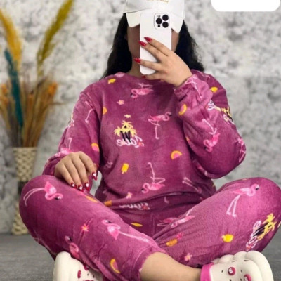 بلوز و شلوار تدی طرحدار
