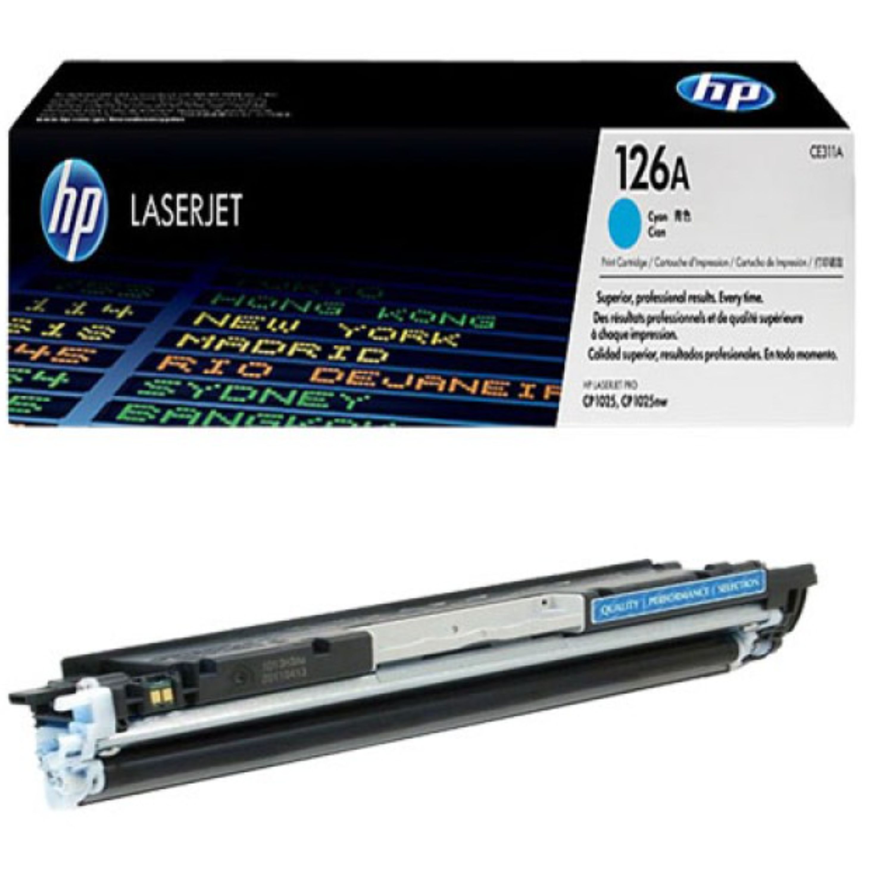 کارتریج تونر لیزری آبی اچ پی HP 126A(با ضمانت و گارانتی)