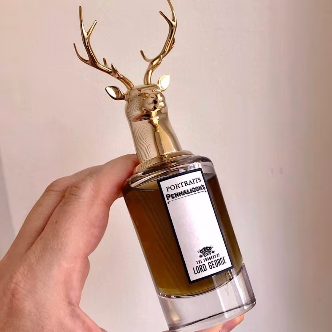 عطر گرمی پنهالیگونز تراژدی آف لورد جرج برند جیوادان HCV سوئیس با پخش و ماندگاری بسیار بالا