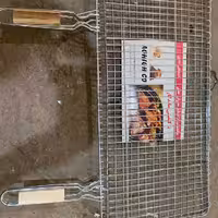 توری کبابی دو دسته بزرگ