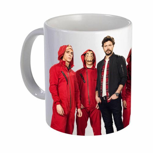 ماگ سرامیکی طرح خانه کاغذی کد612