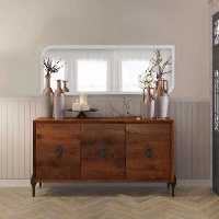 آینه الف مدل قدی طرح بینا