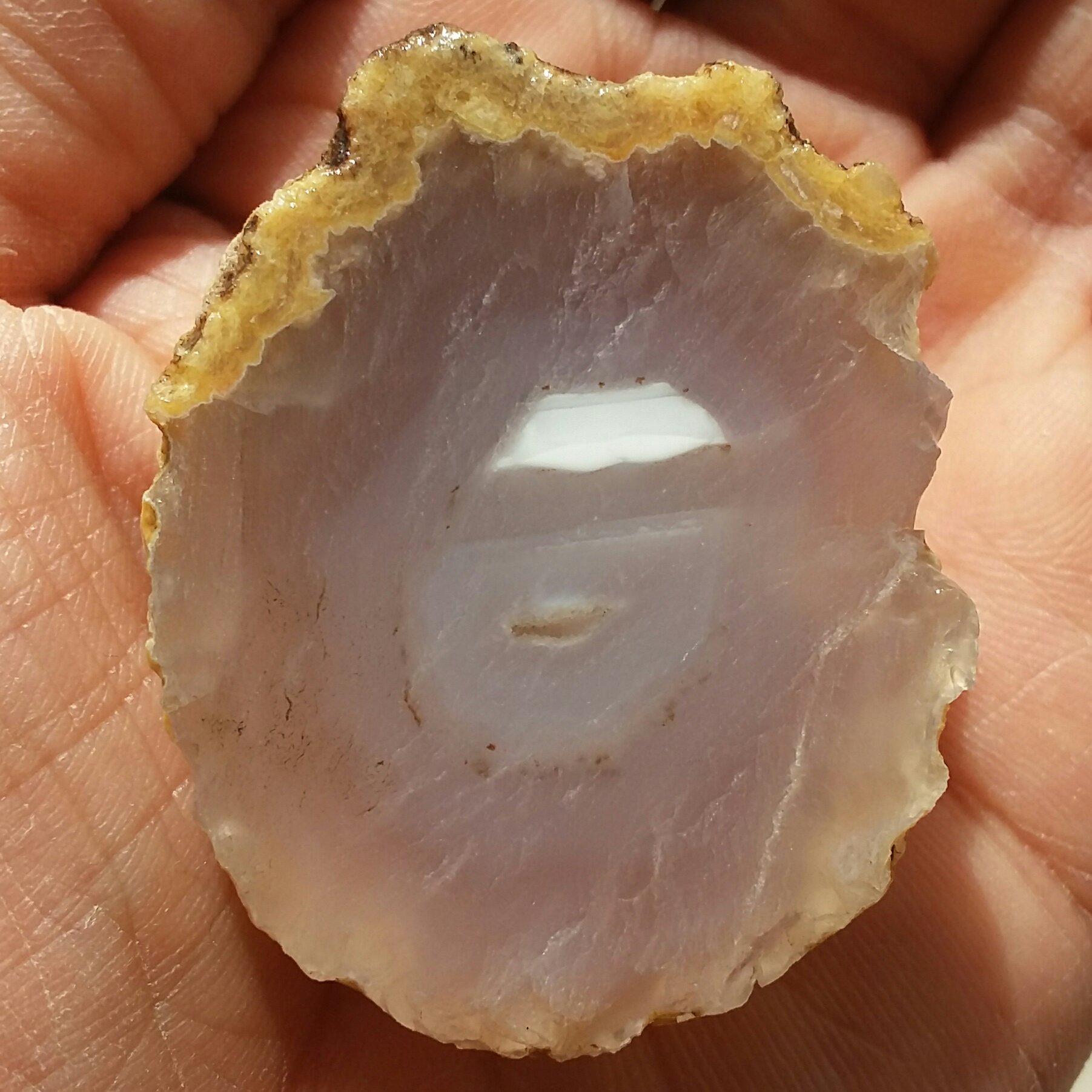 اسلایس سنگ راف عقیق سلیمانی خوش رنگ محشر 100 در 100 طبیعی شاهکار خلقت دیدنی