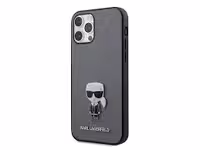 قاب چرمی آیفون 12 و 12 پرو طرح کارل برجسته CG Mobile iphone 12/12 Pro Karl Lagerfeld Leather Case