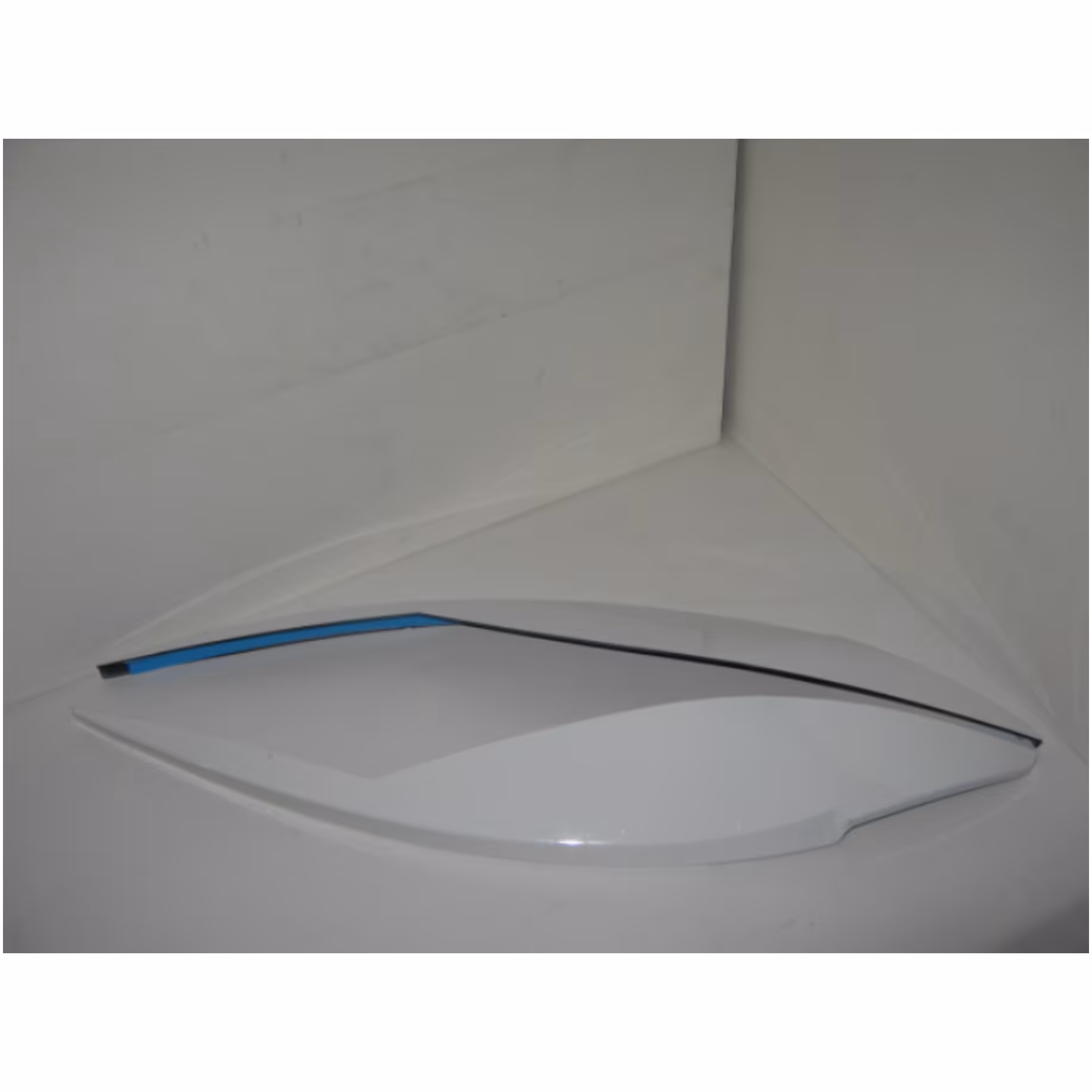 ابرویی چراغ جلو تیبا رنگ سفید طرح جدید-هر بسته شامل یک جفت ابرویی چپ و راست