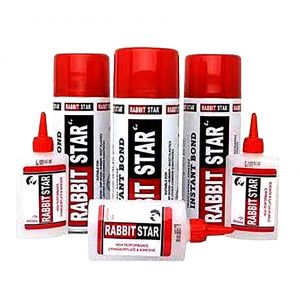 چسب فوری ۱۲۳ حجم ۴۰۰ میلی لیتر رابیت استار rabbit star