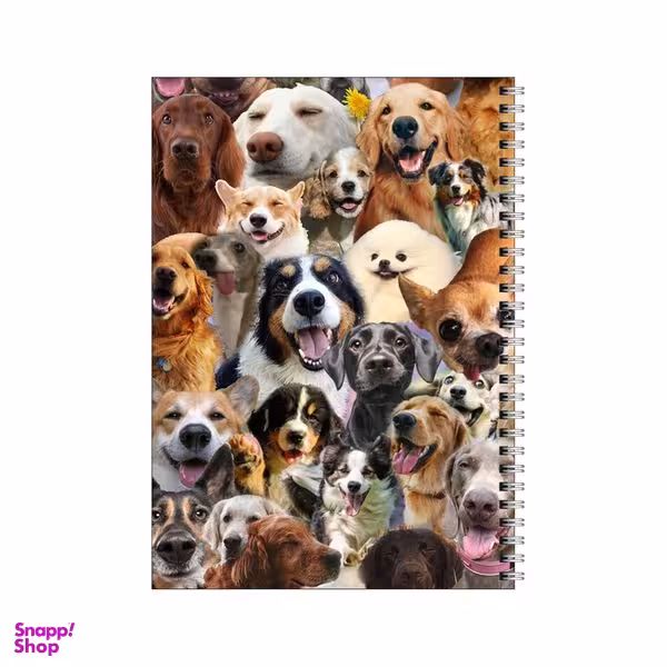 دفتر مشق 80 برگ بامبیلیپ طرح سگ سگی کد 7790087