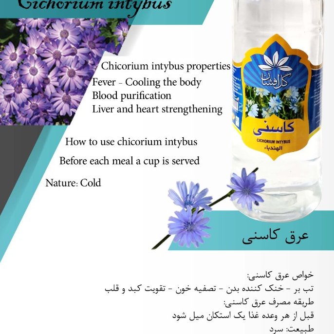 عرق کاسنی* 4 لیتری