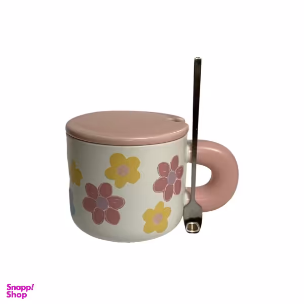 ماگ طرح گل کد FL