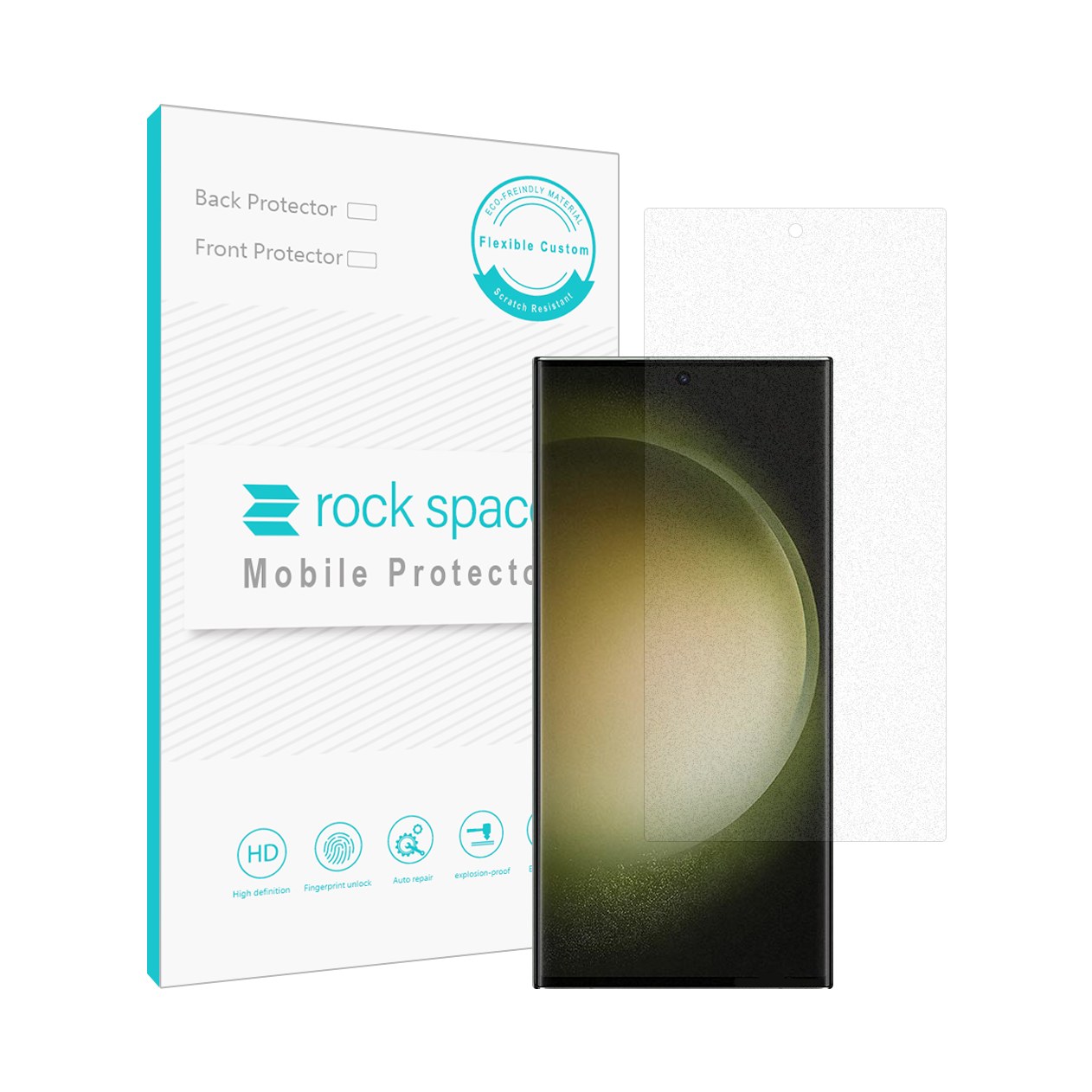 گلس نانو هیدروژل مات ضد ضربه  گوشی سامسونگ S23 اولترا