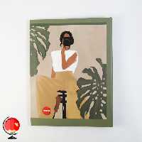 دفتر کلاسوری 100 برگ قفل فلزی طرح عکاس آپادانا