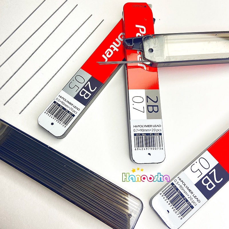 نوک اتود پایه بلند 0.7 و 0.5 میلی متری پنتر مدل Hi-Polymer