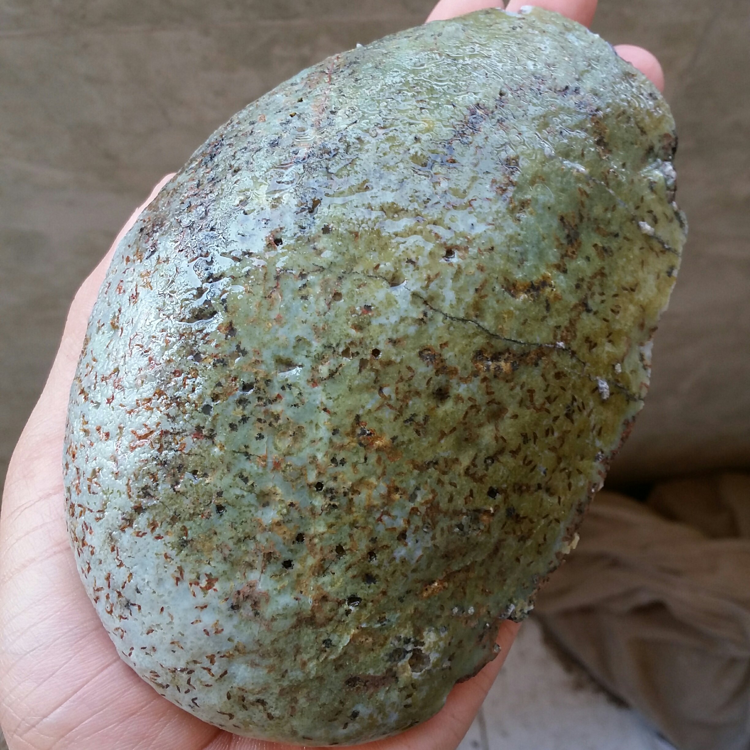 سنگ راف خام غووولپیکر عقیق برش نخورده 100 در صد طبیعی سرشار از خواص شاهکار خلقت
با قابلیت ساخت چندین نگین فوق العاده
