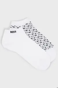 جوراب سفید مردانه های بسته 2 100 BOSS