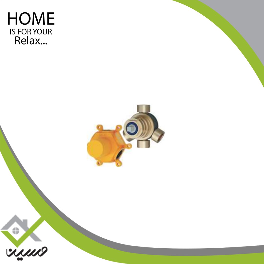 دایورتر لاکچری 3 خروجی سری 99 جهت استفاده در دوش تیپ 3(هزینه ارسال پس کرایه است)