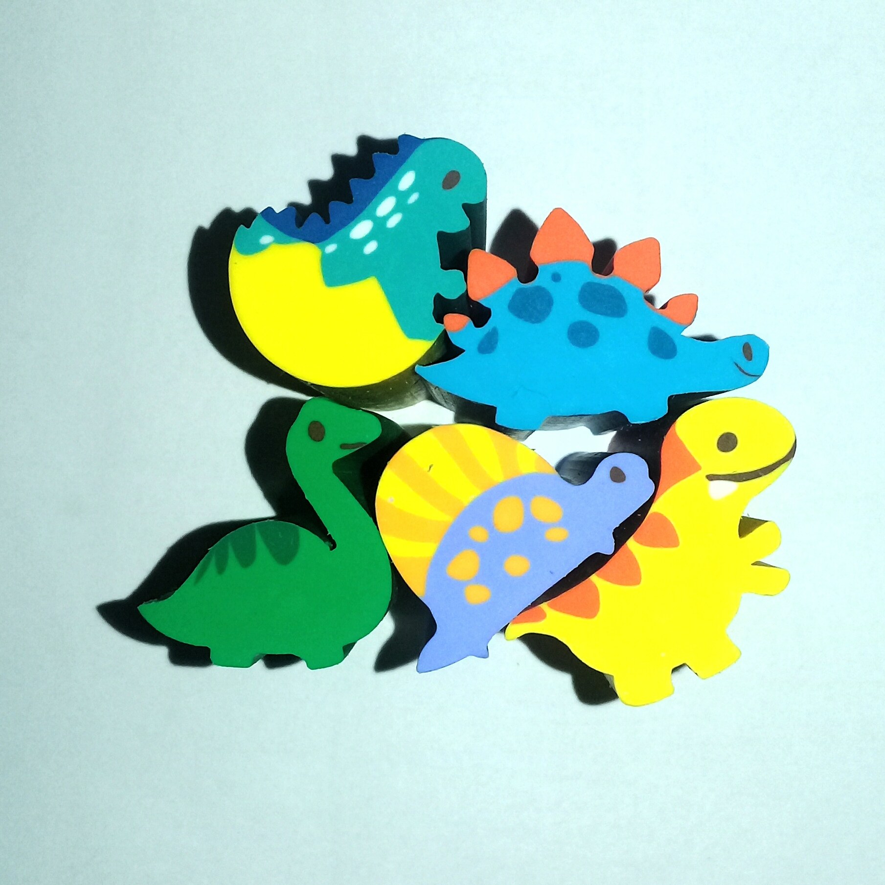 پاک کن استوانه ای حجیم دایناسور ( پنج عدد)