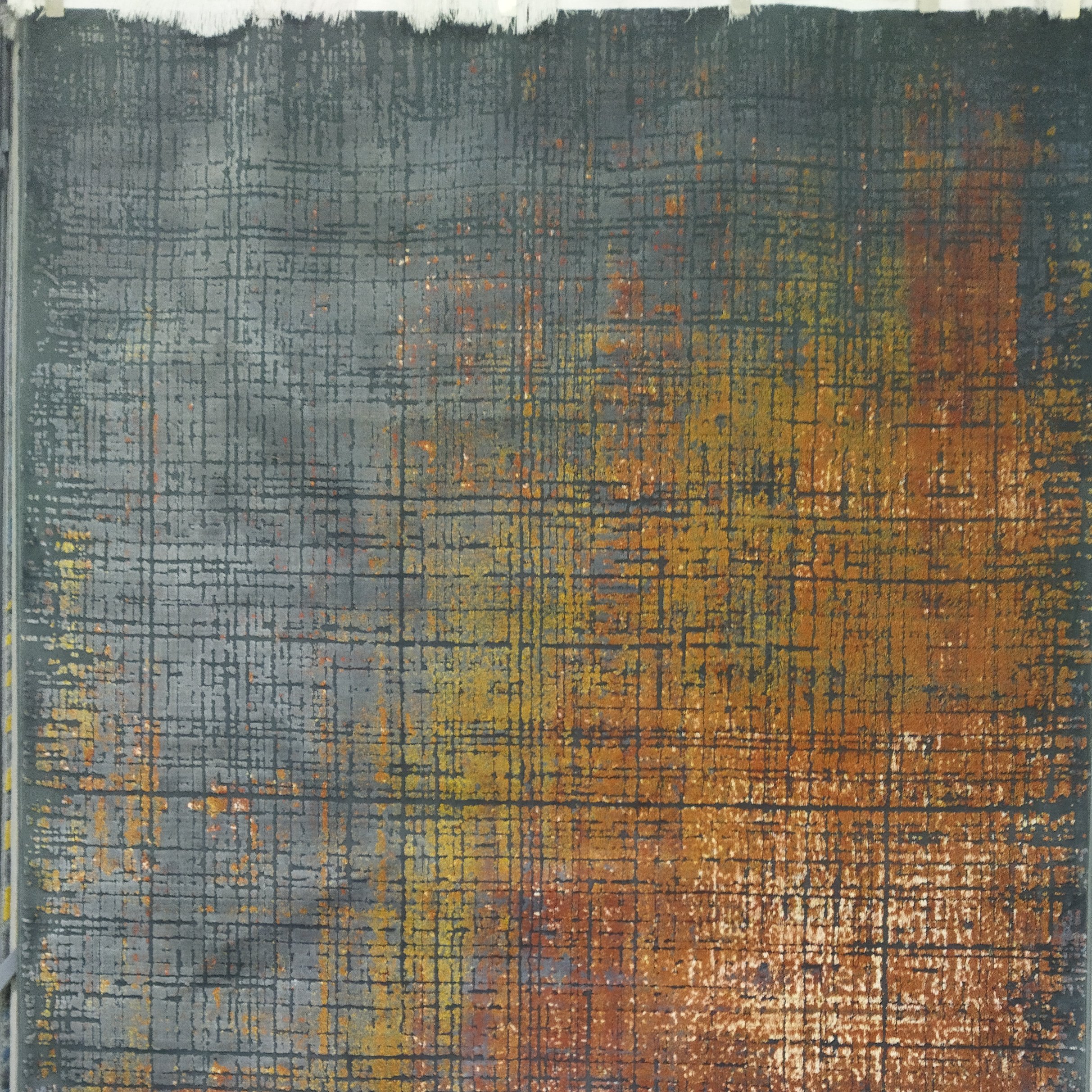 فرش پاتریس 700شانه تراکم 2100 برجسته طرح  شکیبا طوسی 6 متری