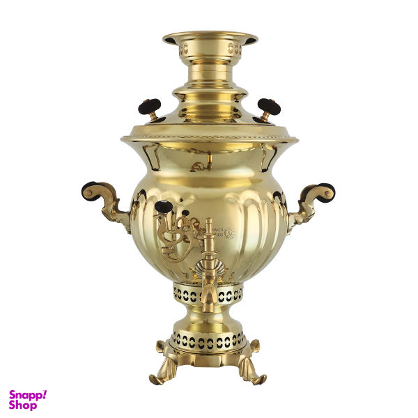 سماور زغالی عبدی مدل عروس گنجایش 6 لیتر